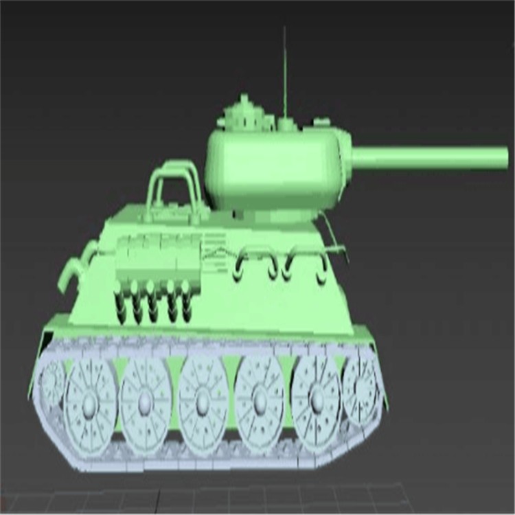 田林充气军用坦克模型